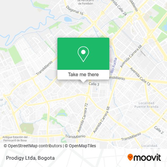 Prodigy Ltda map