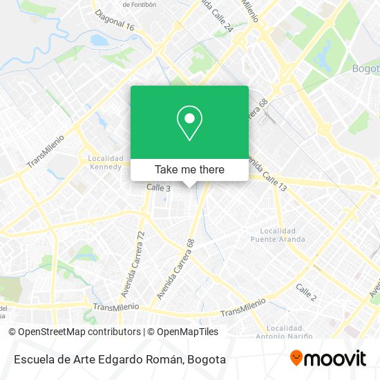 Escuela de Arte Edgardo Román map