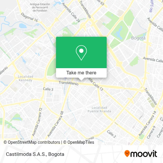 Castilmoda S.A.S. map