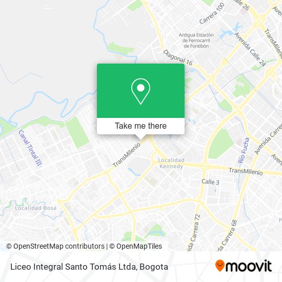 Liceo Integral Santo Tomás Ltda map