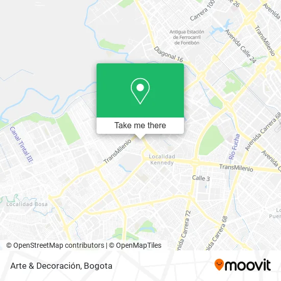 Arte & Decoración map
