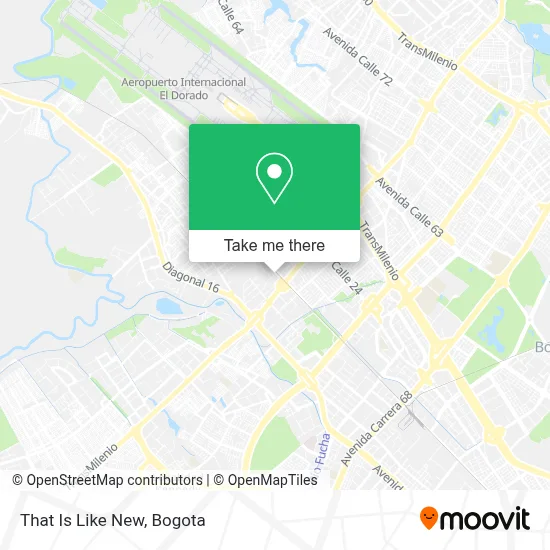 That Is Like New map