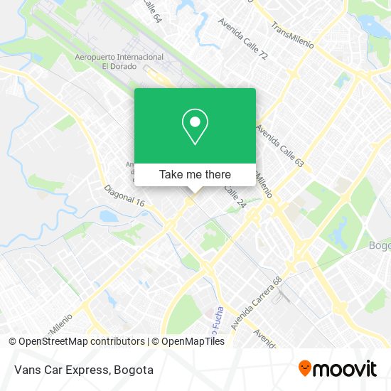 Vans Car Express map