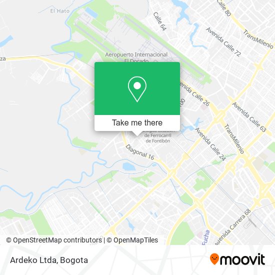 Ardeko Ltda map