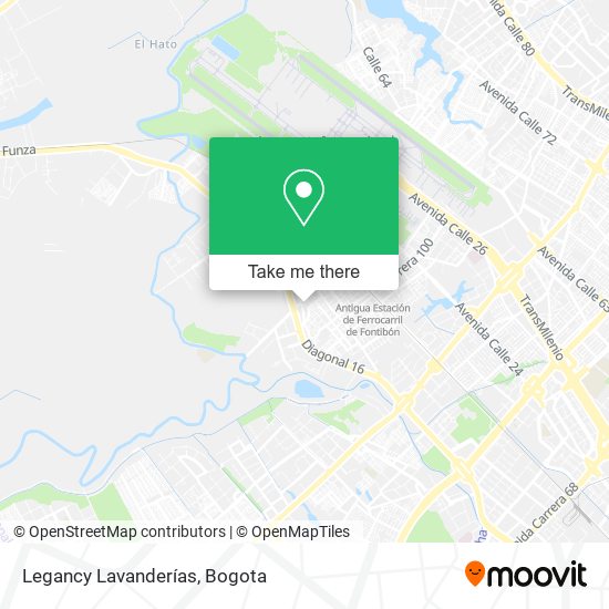 Legancy Lavanderías map