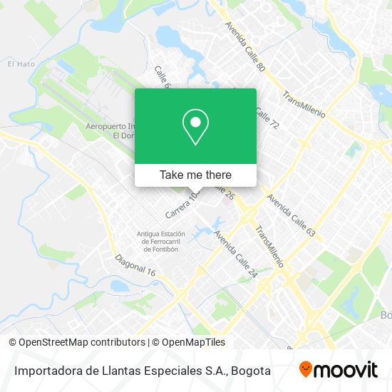 Importadora de Llantas Especiales S.A. map