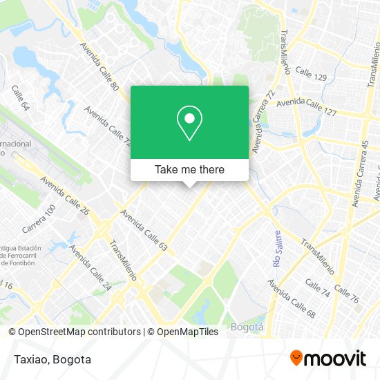 Taxiao map