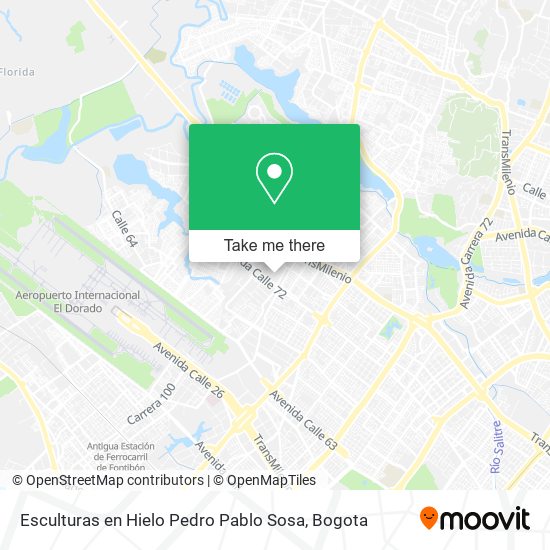 Mapa de Esculturas en Hielo Pedro Pablo Sosa