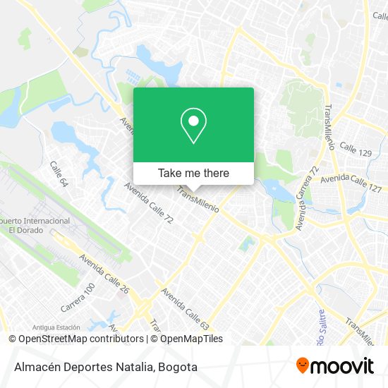Almacén Deportes Natalia map