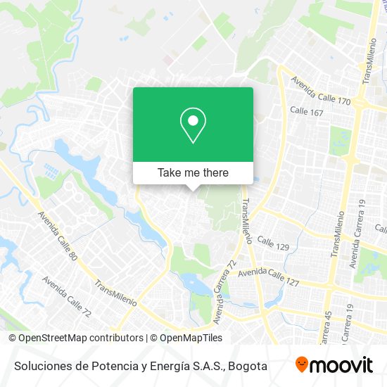 Soluciones de Potencia y Energía S.A.S. map