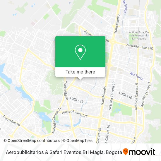 Aeropublicitarios & Safari Eventos Btl Magia map