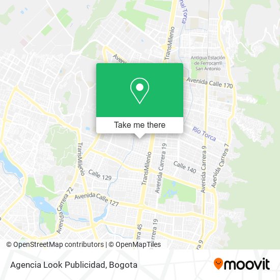 Agencia Look Publicidad map