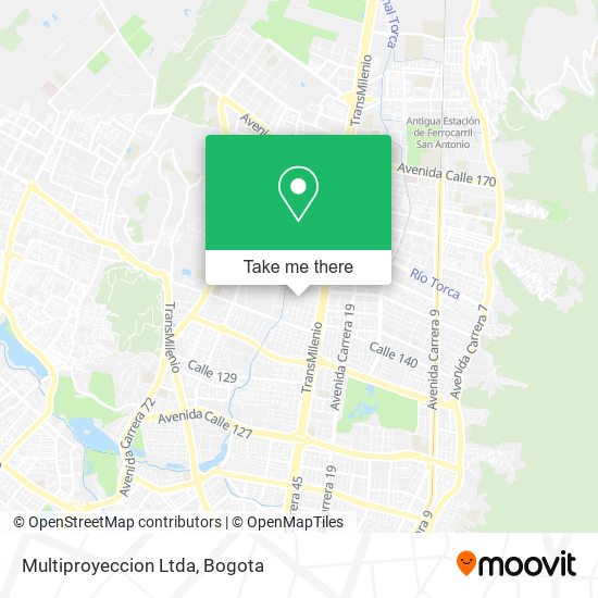 Multiproyeccion Ltda map