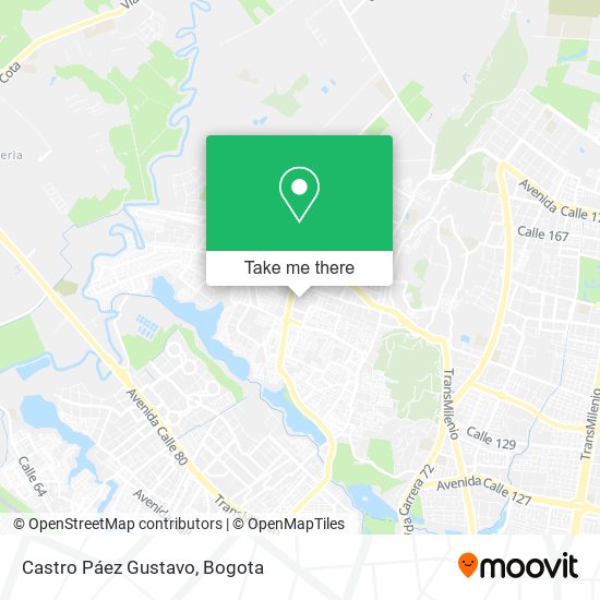 Castro Páez Gustavo map