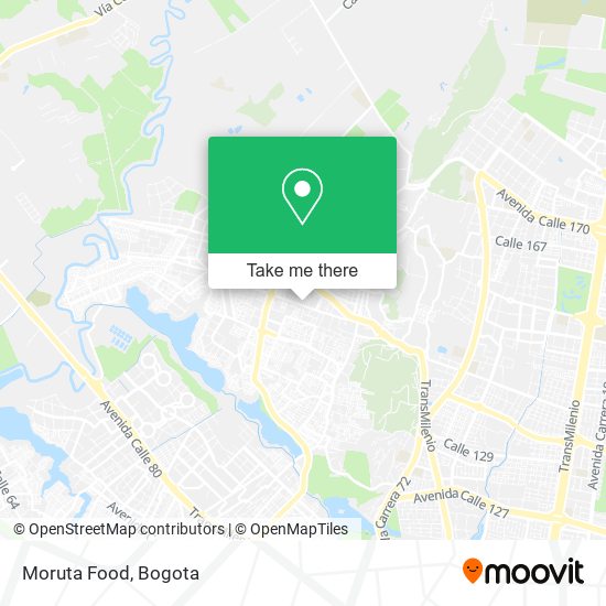 Moruta Food map