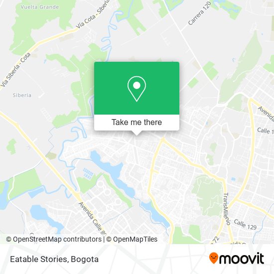 Eatable Stories map
