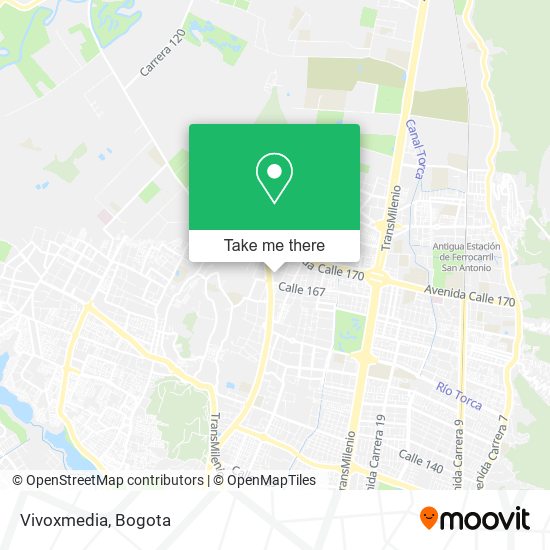 Vivoxmedia map