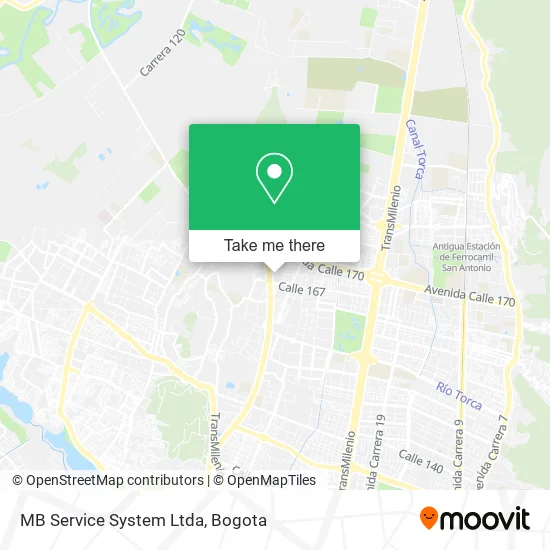 MB Service System Ltda map