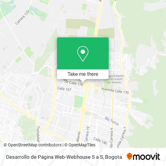 Mapa de Desarrollo de Página Web-Webhouse S a S