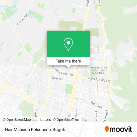 Hair Mansion Peluquería map