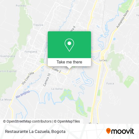 Restaurante La Cazuela map