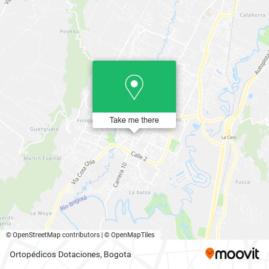 Mapa de Ortopédicos Dotaciones
