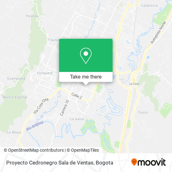 Proyecto Cedronegro Sala de Ventas map
