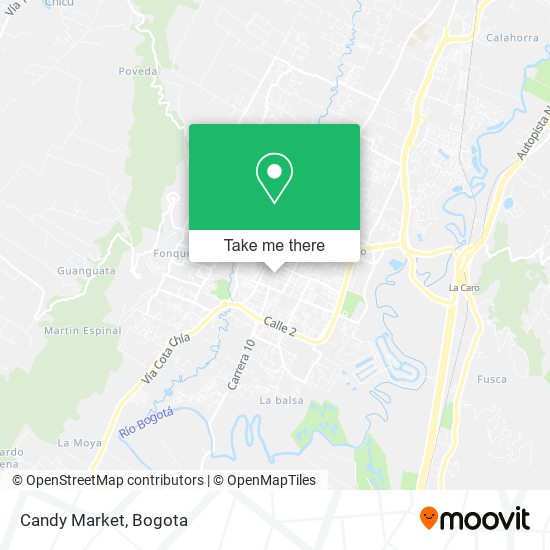 Candy Market map