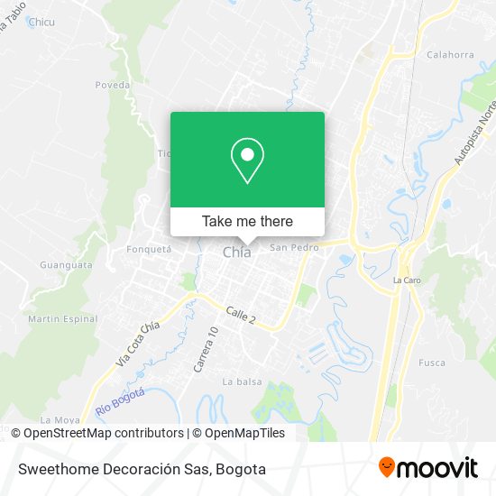 Sweethome Decoración Sas map