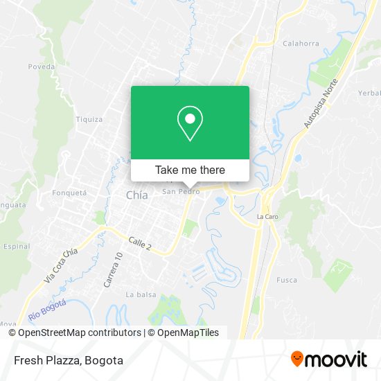 Mapa de Fresh Plazza