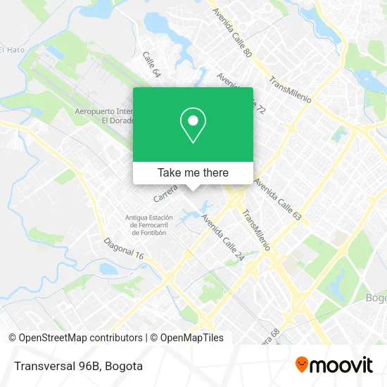 Transversal 96B map