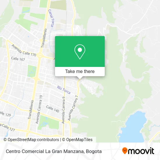 Centro Comercial La Gran Manzana map