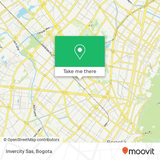 Invercity Sas map