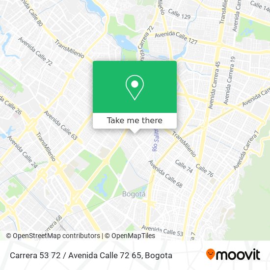 Carrera 53 72 / Avenida Calle 72 65 map