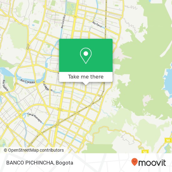 BANCO PICHINCHA map
