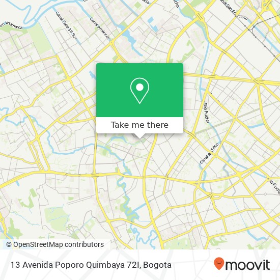 13 Avenida Poporo Quimbaya 72I map