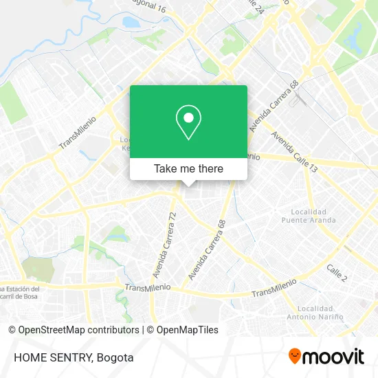 HOME SENTRY map