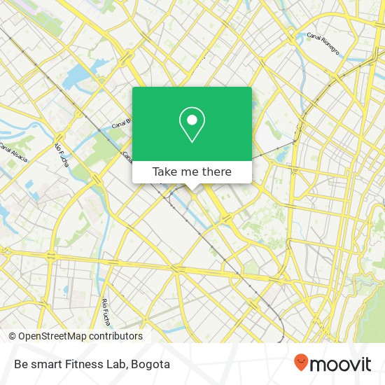 Be smart Fitness Lab map