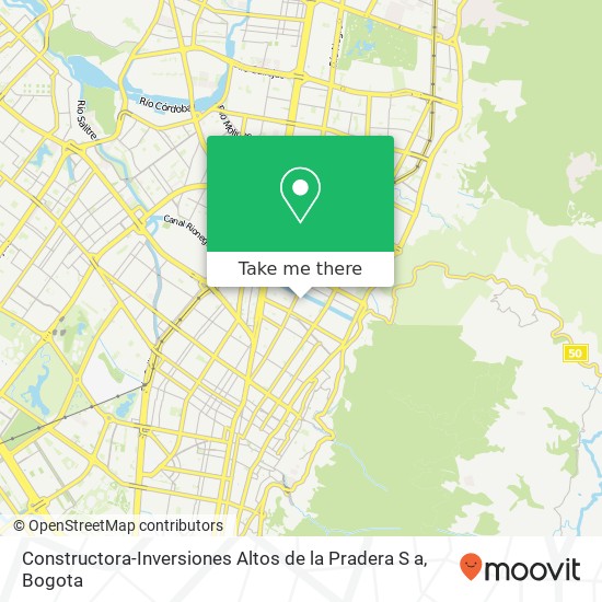 Constructora-Inversiones Altos de la Pradera S a map