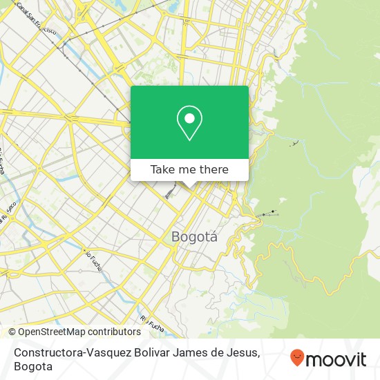 Constructora-Vasquez Bolivar James de Jesus map
