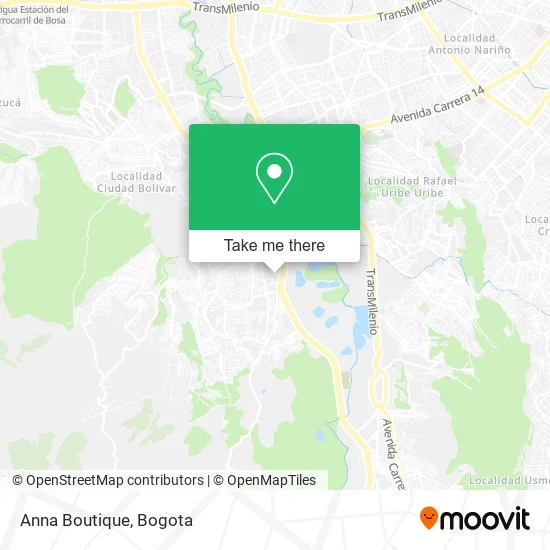 Anna Boutique map