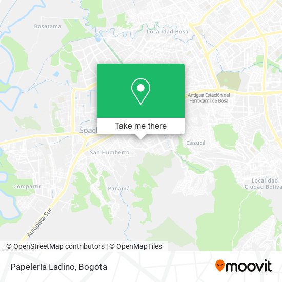 Mapa de Papelería Ladino