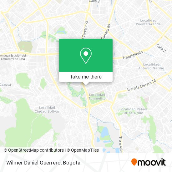 Mapa de Wilmer Daniel Guerrero