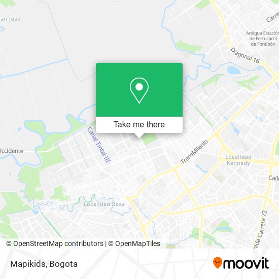 Mapikids map