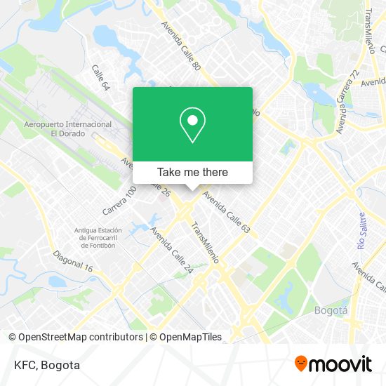 KFC map