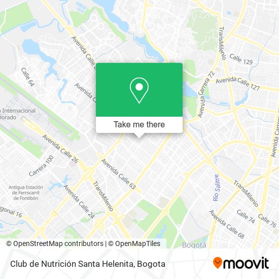 Mapa de Club de Nutrición Santa Helenita