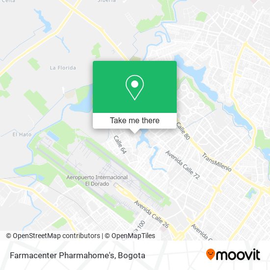 Farmacenter Pharmahome's map