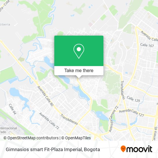 Gimnasios smart Fit-Plaza Imperial map