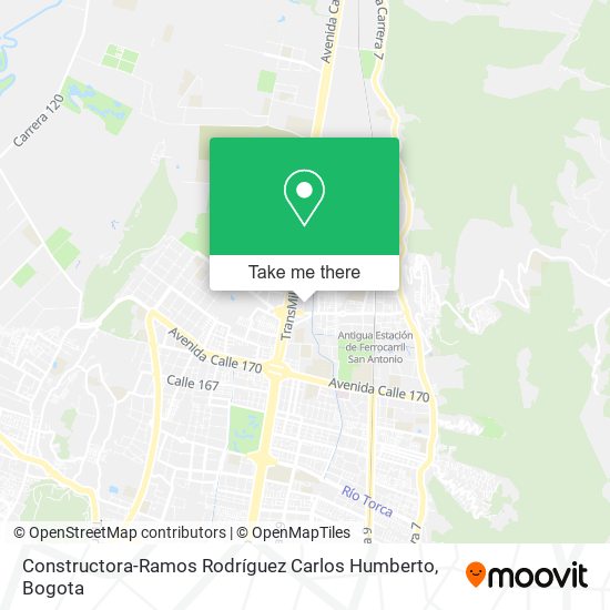Mapa de Constructora-Ramos Rodríguez Carlos Humberto