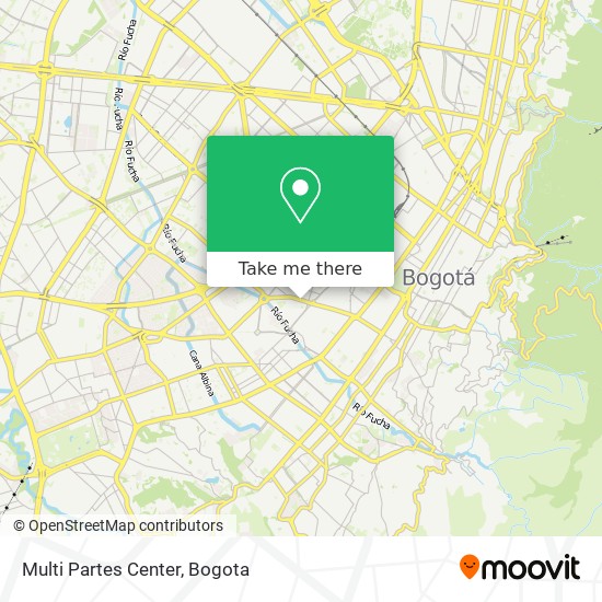 Multi Partes Center map